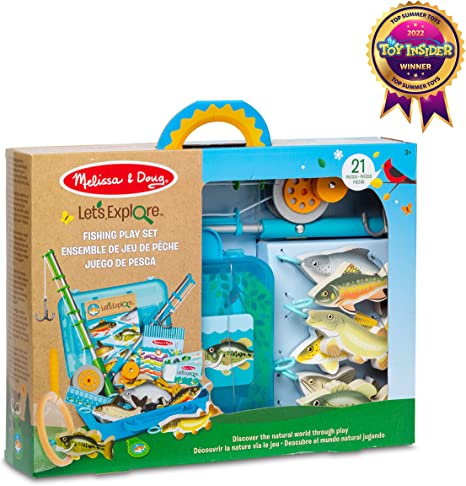 Melissa and doug fishing hot sale set